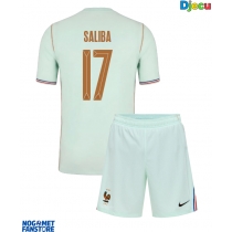 Francuska William Saliba #17 Gostujuci Dres za djecu SP 2026 Kratak Rukav (+ Kratke hlače)